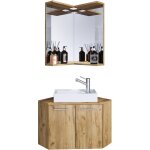 Meuble de salle de bain vilosa h. 95 cm ? lavabo sous - marin c�ramique ? dimensions l. 50 x p. 50 cm ...