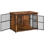 Meuble cage pour chien table d?appoint niche moderne pour chiens jusqu?à 32 kg cage solide pour chien ... Meuble cage pour chien table d?appoint niche moderne pour chiens jusqu?à 32 kg cage solide pour chien ...