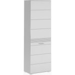 Meublorama - meuble � chaussures en colonne ? blanc ? kleankin