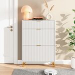 Fortuna lai - meuble  chaussures, meuble d'entre, grand rangement, double couche, 1 porte, tagres ...