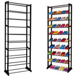 Meuble � chaussures en m�tal pour 30 paires de chaussures