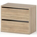 Meuble � chaussures moderne et modulaire en ch�ne sonoma, �troit, design pliable 60 cm x 36 cm x 50 cm, ...