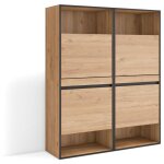 Skraut home - meuble � chaussures, meuble rangement chaussures, 120x145x35 cm, chambre � coucher, pi�ce, ...