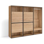 Skraut home - meuble  chaussures, meuble rangement chaussures, 180x145x35 cm, chambre  coucher, pice, ...