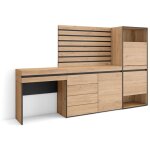 Meuble � chaussures, meuble rangement chaussures, 237x145x35 cm, chambre � coucher, pi�ce, commode, buffet, ...