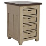 Meuble de cuisine bas 4 bacs - bois - beige - interior's Meuble de cuisine bas 4 bacs - bois - beige - interior's