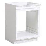 Decoration d ? autrefois - meuble de cuisine bas four - mdf - blanc - interior's