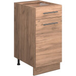 Meuble cuisine fame - line, ch�ne de force dor�, 40cm sans pt, vicco