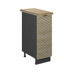 Meuble de cuisine fame - line, panneau en ch�ne, 30cm , pt ch�ne, vicco