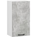 Armoires de cuisine haute akord w40 oliwia h720 blanc 40 cm 1 porte façade béton 2 étagères 40x30x72 ... Armoires de cuisine haute akord w40 oliwia h720 blanc 40 cm 1 porte façade béton 2 étagères 40x30x72 ...