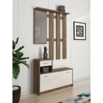 Meuble d'entre dbiagin, hall d'entre moderne avec miroir, armoire avec tagre  chaussures, armoire ...