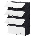 Meuble �tag�re pour chaussures pantoufles module �tag�re 24 niveaux 32 paires de chaussures