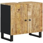 Meuble d'vier 62x33x58 cm bois de manguier et d'ingnierie vidaxl