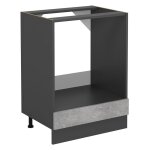 Meuble pour four r - line, bton, 60cm sans pt vicco