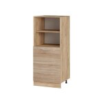 Vicco - meuble pour four r - line, sonoma, 60cm