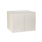 Meuble haut de cuisine n�ova sim' 2 portes blanc largeur 800mm hauteur 600mm - s12h22080b