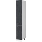 Vicco - meuble haute de cuisine r - line, béton noir, 30 cm Vicco - meuble haute de cuisine r - line, béton noir, 30 cm