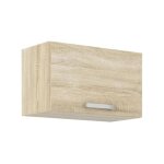 Meuble hotte porte basculante - décor chene sonoma - l 60 x 31, 6 x h 36 cm - lassen Meuble hotte porte basculante - décor chene sonoma - l 60 x 31, 6 x h 36 cm - lassen