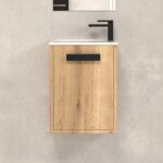 Cosyneo - meuble lave - mains 40x22cm - roble (chne clair) - cosmos