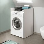 Meuble de machine à laver 66x60x101 cm blanc - lingea Meuble de machine à laver 66x60x101 cm blanc - lingea