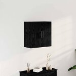 Meuble mural ch�ne noir 60 x 31 x 60 cm bois d'ing�nierie vidaxl