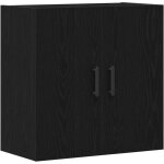 Meuble mural ch�ne noir 60 x 31 x 60 cm bois d'ing�nierie vidaxl