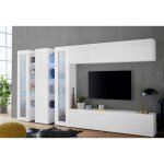 Dmora - meuble mural dbenal, ensemble de salon meuble tv avec 5 portes, meuble de salon polyvalent, 100% ... Dmora - meuble mural dbenal, ensemble de salon meuble tv avec 5 portes, meuble de salon polyvalent, 100% ...