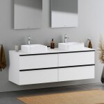 Duravit - meuble mural suspendu mdf de salle de bain design sous - vasque avec 4 tiroirs pour salle de ... Duravit - meuble mural suspendu mdf de salle de bain design sous - vasque avec 4 tiroirs pour salle de ...