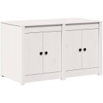 Meubles de rangement?armoire de cuisine blanc 106 x 55 x 64 cm bois de pin massif cfw486793