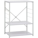 Meubles de rangement?armoire � four � micro - ondes blanc 60x39, 6x79, 5 cm cfw663010