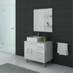 Meuble de salle de bain florence blanc Meuble de salle de bain florence blanc