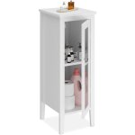 Relaxdays - meuble de salle de bain, hxlxp: 81 x 30 x 33 cm, colonne toilette troite, 2 tagres, avec ...
