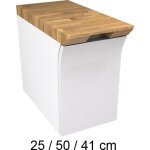 Meuble de salle de bain, lavabo, 255041 cm, suspendu