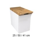 Meuble de salle de bain, lavabo, 255041 cm, suspendu