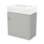 Meuble de salle de bain lavabo avec meuble sous vasque 46 cm, meuble sous vasque, meuble sous vasque ...