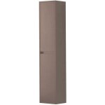 Ondee zen - colonne de salle de bain nina - colonne 30cm - laqu� marron