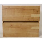 Meuble de salle de bain avec plan vasque sanijura nolita 2 tiroirs 70cm chêne arlington - 537041 Meuble de salle de bain avec plan vasque sanijura nolita 2 tiroirs 70cm chêne arlington - 537041
