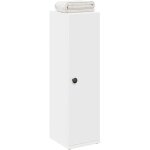 Meuble de salle de bain avec porte - rouleau blanc 20, 5x22x72 cm vidaxl