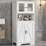 Meuble de salle de bain, meuble de rangement, colonne rangement, armoire planche r�glable en hauteur, ...