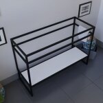 Meuble salle de bain sous plan vasque structura 120 cm -