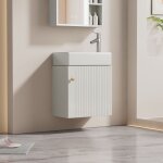 Meuble de salle de bain avec vasque et meuble sous vasque 46 cm, vasque, meuble sous vasque suspendu, ... Meuble de salle de bain avec vasque et meuble sous vasque 46 cm, vasque, meuble sous vasque suspendu, ...