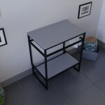 Meuble salle de bain pour vasque � poser structura 70 cm -