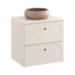 Petits - meubles - meuble simple vasque 60cm sanae beige sable