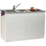 Meuble sous vier sim'nf 2 portes 900 mm nova