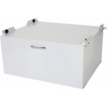 Hhg - jamais utilis] meuble sous machine  laver 881, estrade, pidestal, chssis, tiroir 33x61x62cm ...