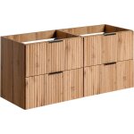 Petits - meubles ? meuble sous - vasque 120cm � suspendre ? 4 tiroirs avec fermeture silencieuse ? panneaux ...