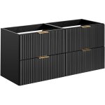 Petits - meubles - meuble sous - vasque 120cm adriel noir