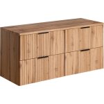 Petits - meubles - meuble sous - vasque 120cm plan de toilette adriel bois