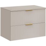Petits - meubles - meuble sous - vasque 80cm plan de toilette adriel cachemire