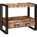 Meuble sous - vasque de salle de bain avec tiroir avec �tag�re vidaxl